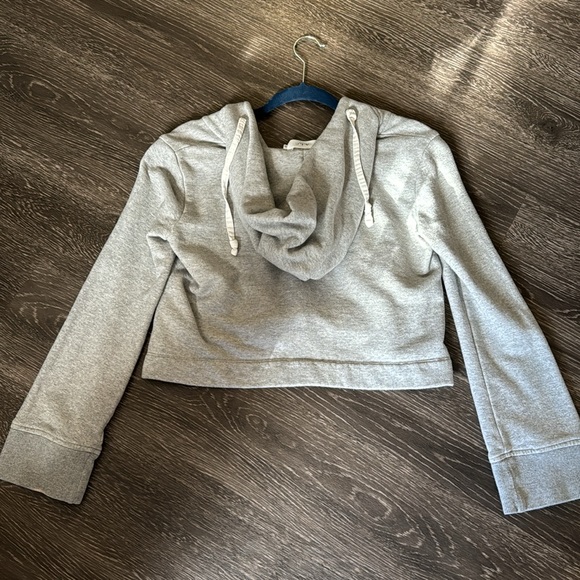 A.L.C. Cropped gray hoodie - size small - Picture 4 of 4